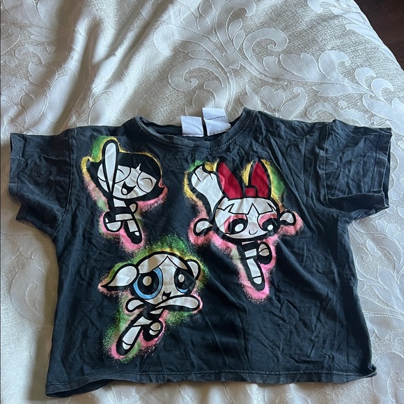 Zara Kids Powerpuff Girls T-Shirt - Black - Picture 1 of 2